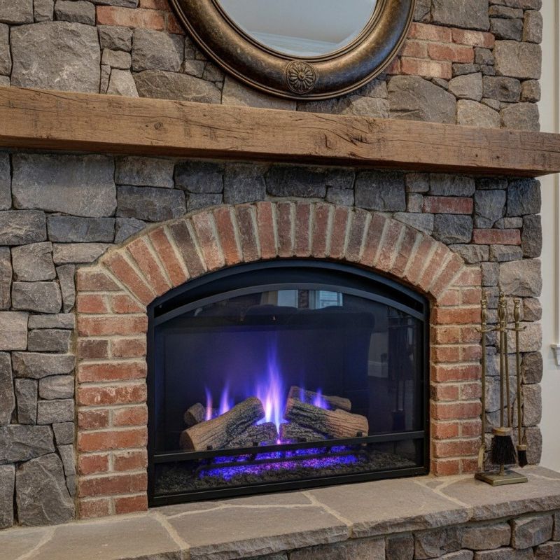 Benefits Of Brick And Stone Gas Fireplaces For Modern Homes