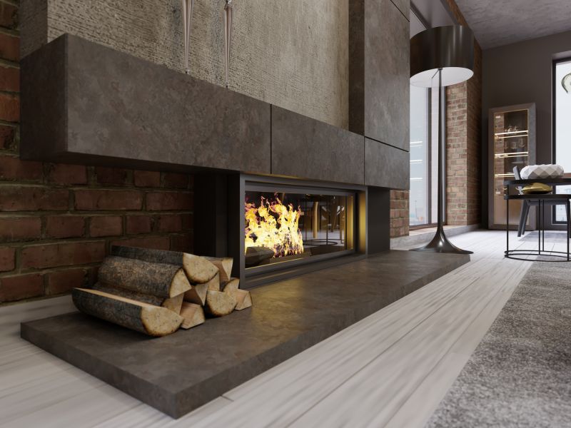 Brick Vs. Stone Finishes For Gas Fireplace Surrounds
