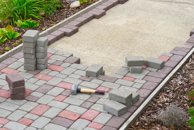 Brick Walkway Installation in Worcester, MA