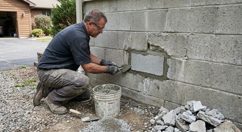 Cinder Block Repair in Cleveland, OH