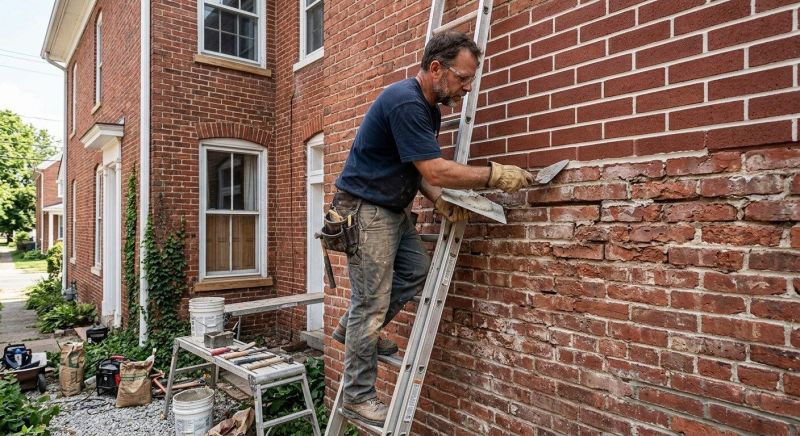 House Tuckpointing in Cleveland, OH