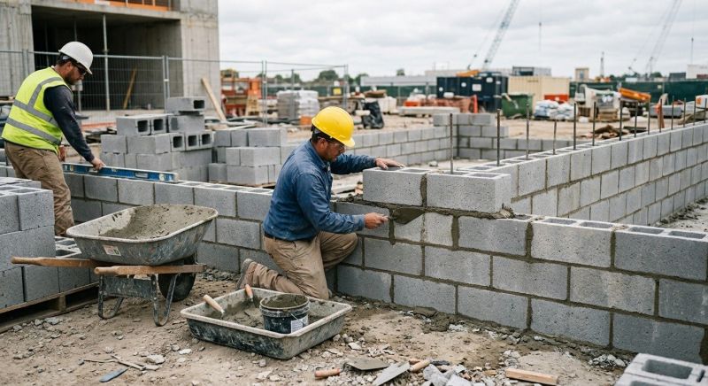 Masonry Wall Installation in Stamford, CT