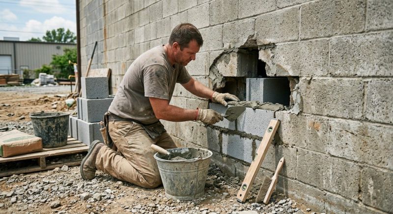 Masonry Wall Repair in Cleveland, OH