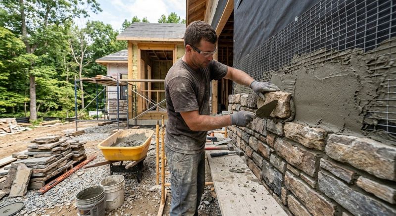 Stone Veneer Installation in Medina, OH