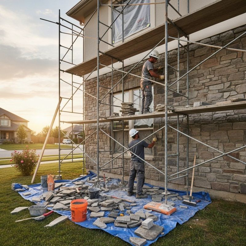 Stone Veneer Repair in Santa Rosa, CA
