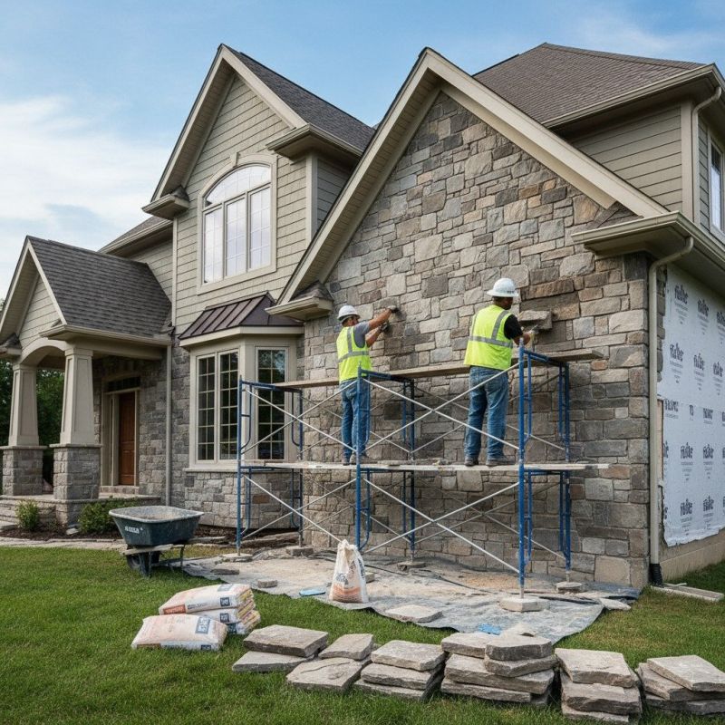 Stone Veneer Repair in Santa Rosa, CA