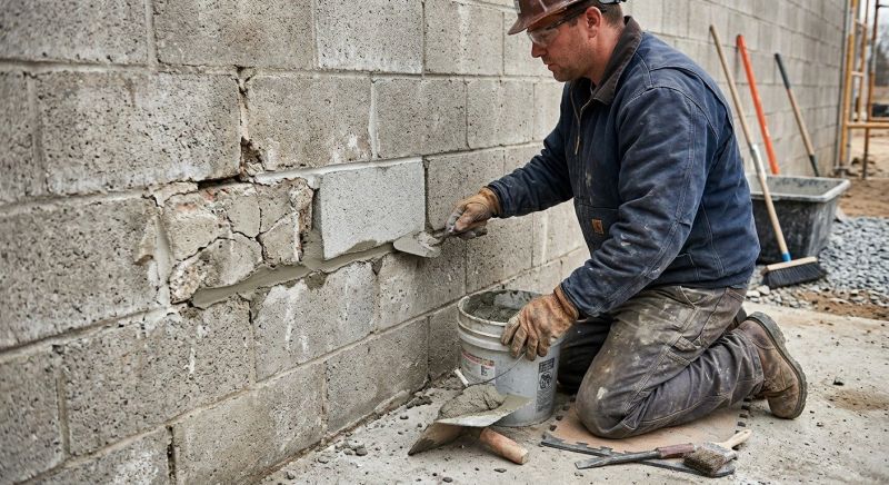 Stone Wall Repair in Cleveland, OH